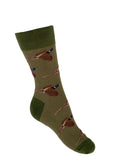 Country Moos Pheasant Crew Socks