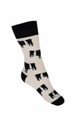 Country Moos Belted Galloway Crew Socks