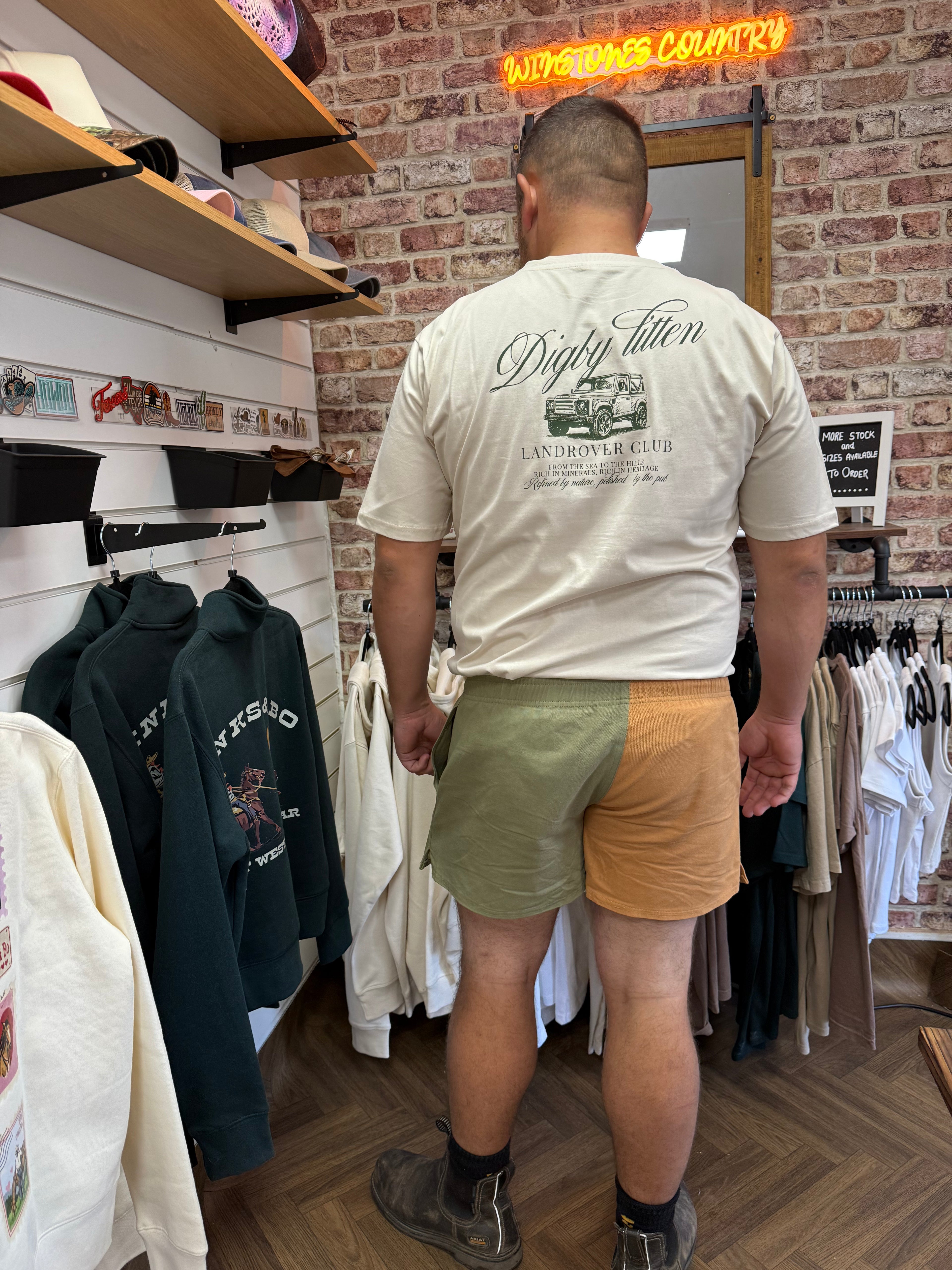 Unisex Landrover Script T-Shirt