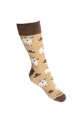 Country Moos Western Bull Crew Socks