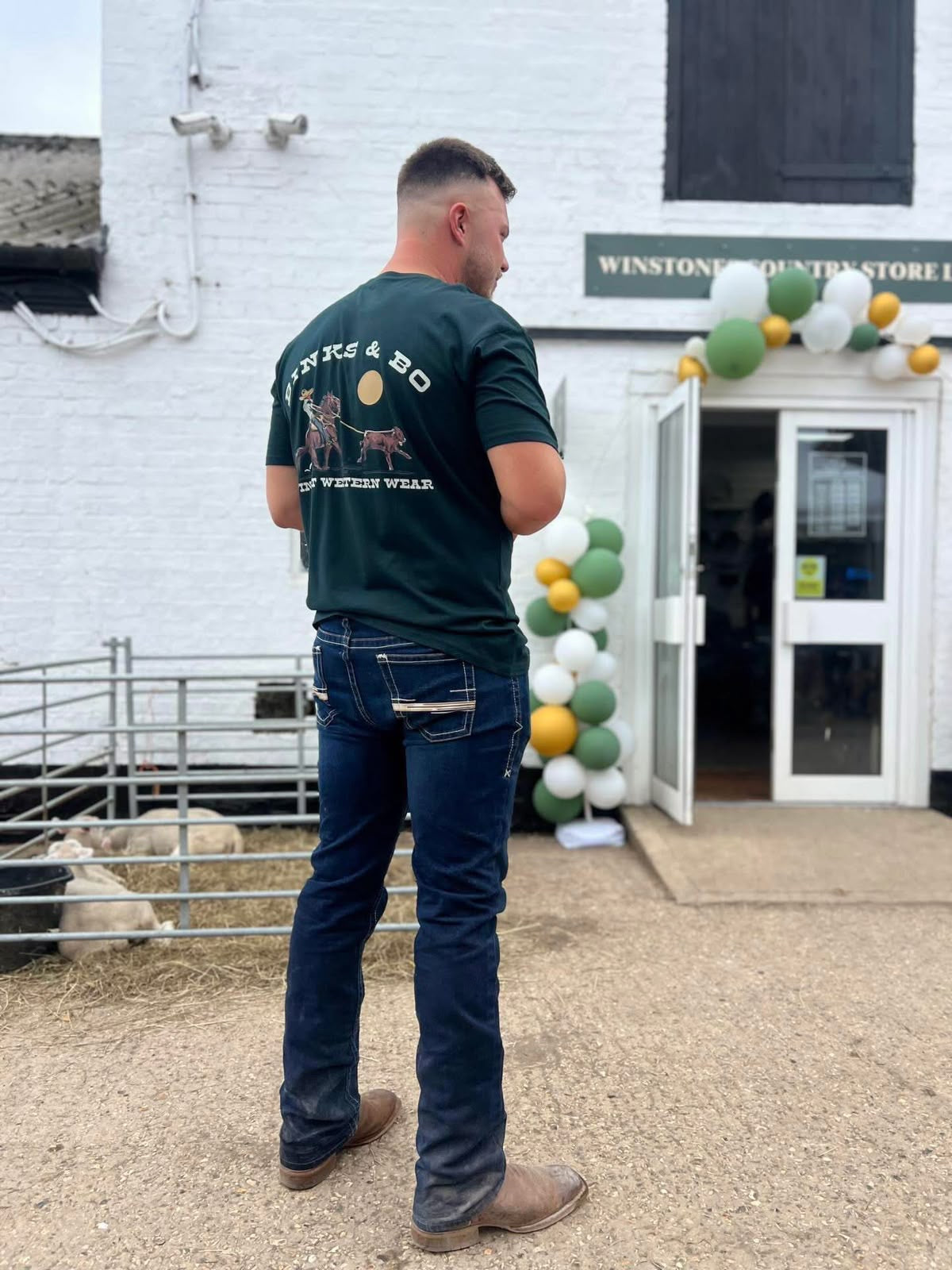 Unisex Open The Gate Green T-Shirt