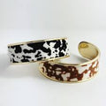 Cowhide Bangle