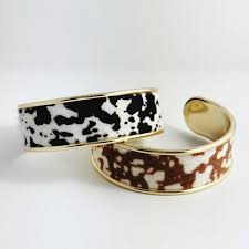 Cowhide Bangle