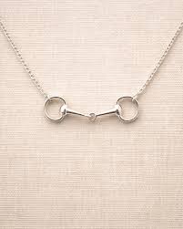 Snaffle Bit Necklace