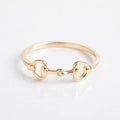 Snaffle Bit Ring