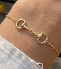 Snaffle Bit Bracelet